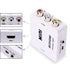 AV to HDMI Converter Adapter 1080P - AV2HDMI -White